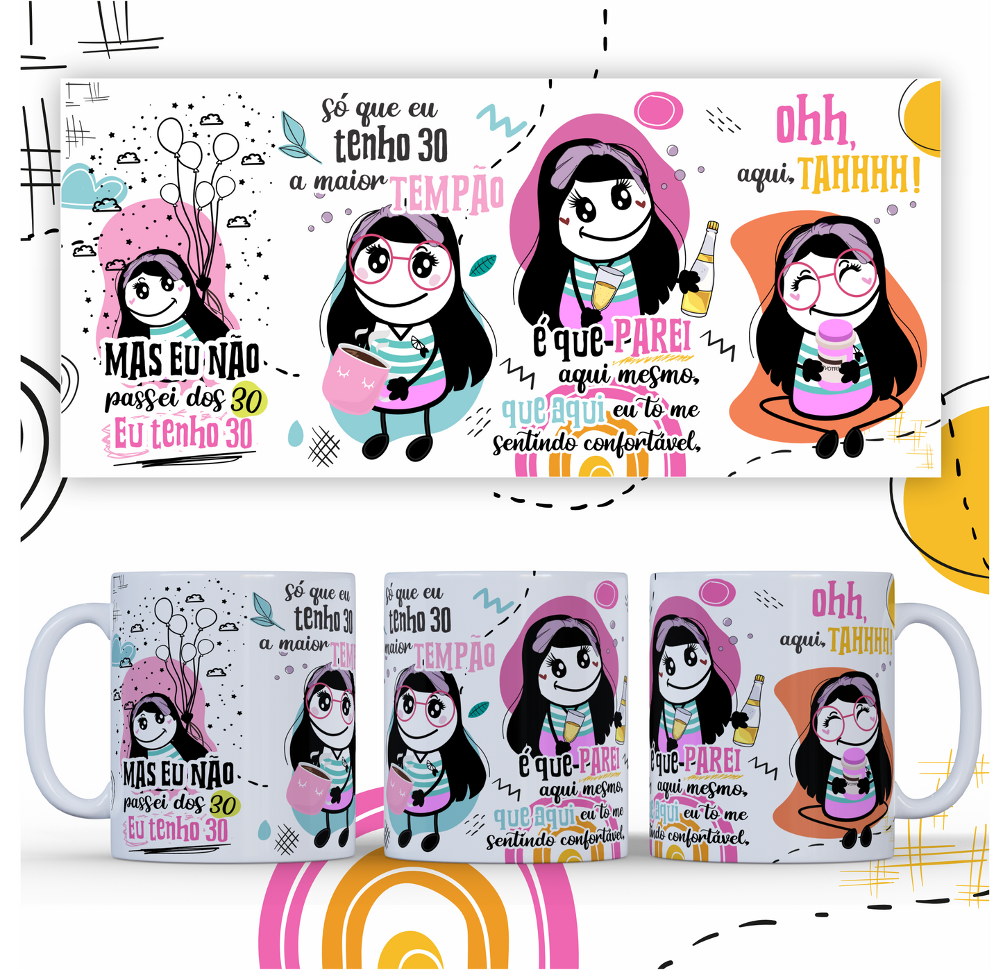 Premium Sarcastic Yulitos Mug Sublimation Designs | Viral Humor PNG