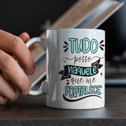 Christian Mug Sublimation PNG Bundle | Faith Lettering Mug Wrap