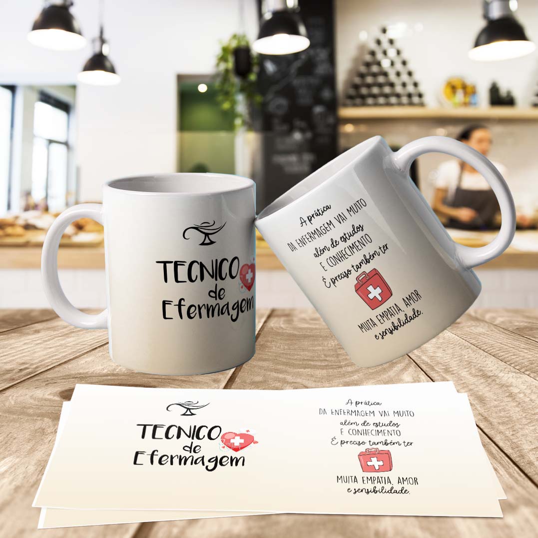 Nursing Technician Mug Sublimation PNG | Funny Nurse Appreciation Coffee Cup Wrap