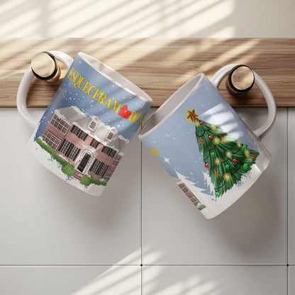 Home Alone Mug Sublimation PNG Bundle | Funny Christmas Movie Mug Wrap