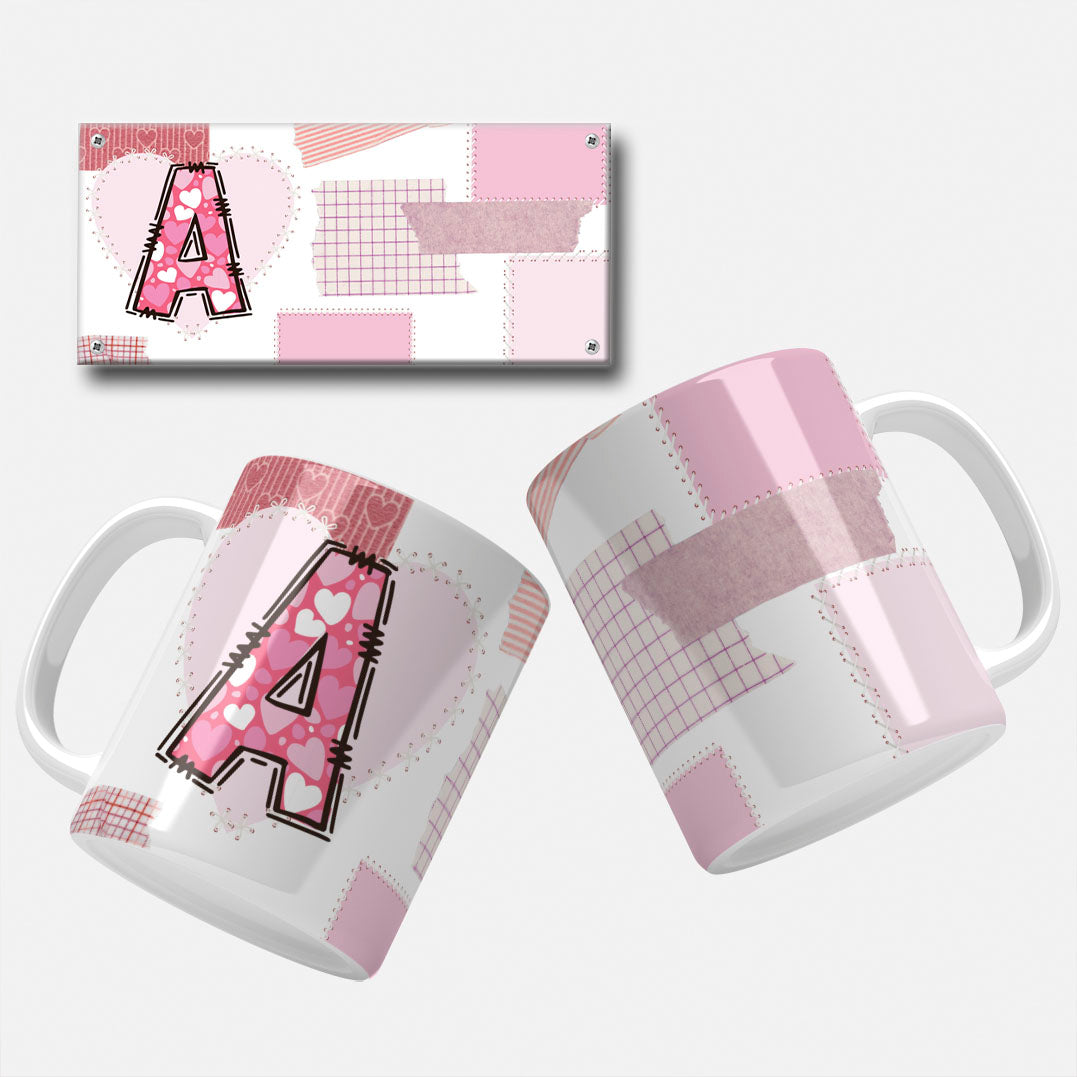 Personalized Initials Mug Designs