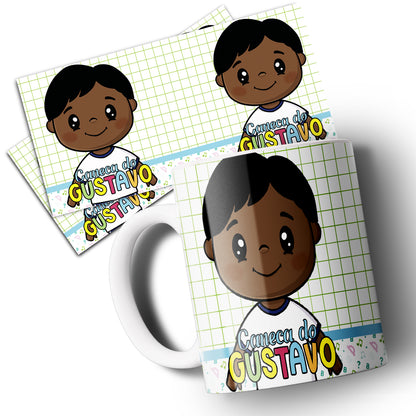 Back to School Sublimation Bundle PNG | Cute Chibi Kids School Planner Covers | Mug Wrap PNG | Water Bottle & Hand Towel Template | Printable Student Planner Pages
