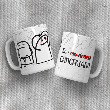 Funny Flork Zodiac Mug Sublimation PNG Bundle | Meme Astrology Mug Wrap