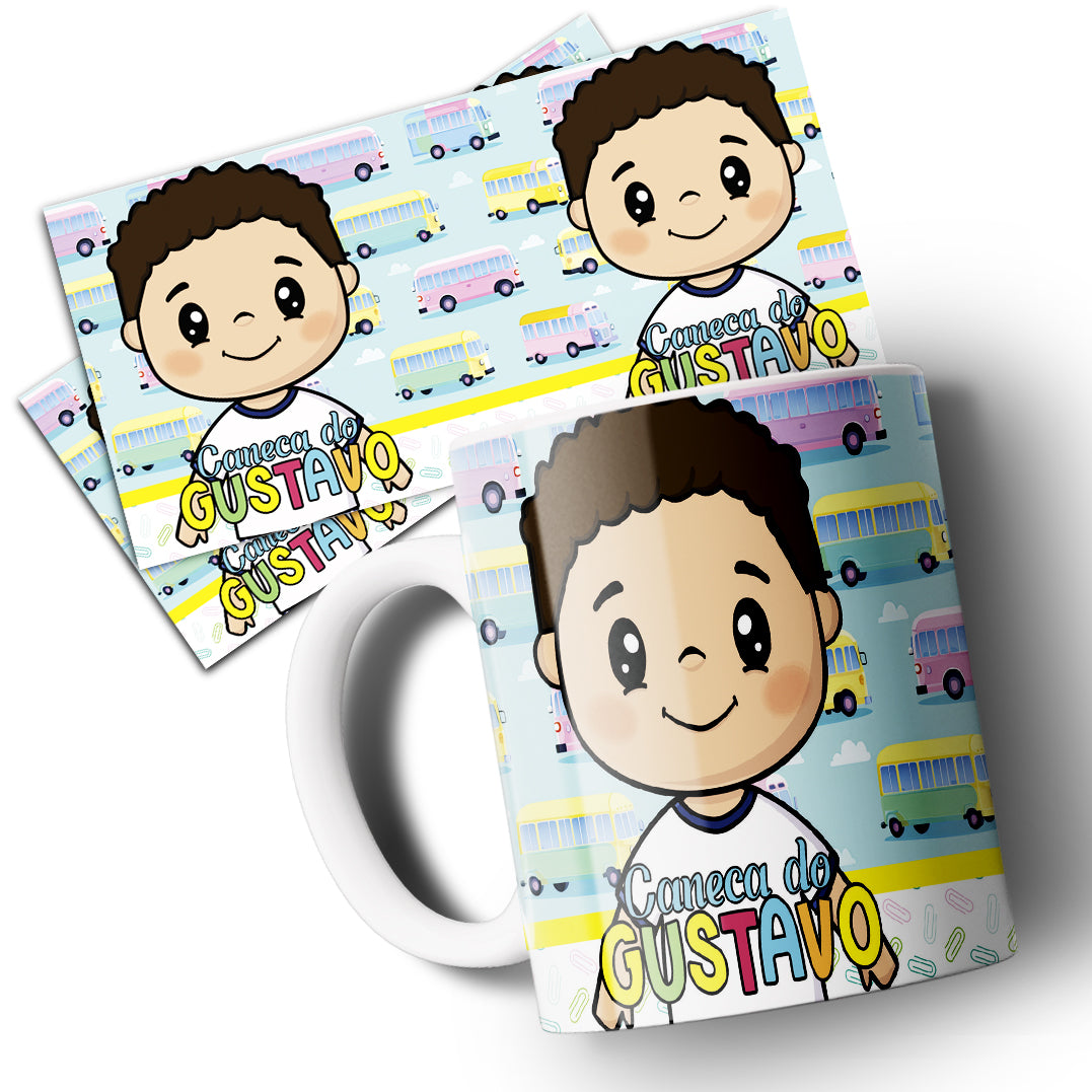 Back to School Sublimation Bundle PNG | Cute Chibi Kids School Planner Covers | Mug Wrap PNG | Water Bottle & Hand Towel Template | Printable Student Planner Pages
