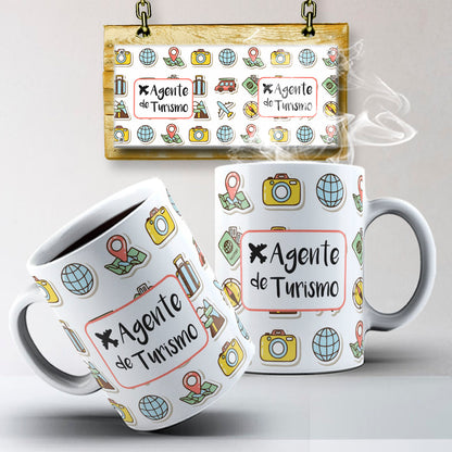Professions Mug Sublimation PNG Bundle | Career Coffee Cup Wrap