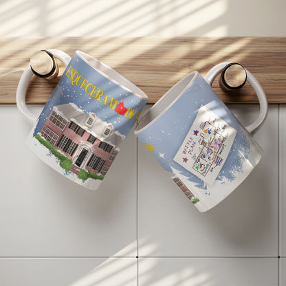 Home Alone Mug Sublimation PNG Bundle | Funny Christmas Movie Mug Wrap