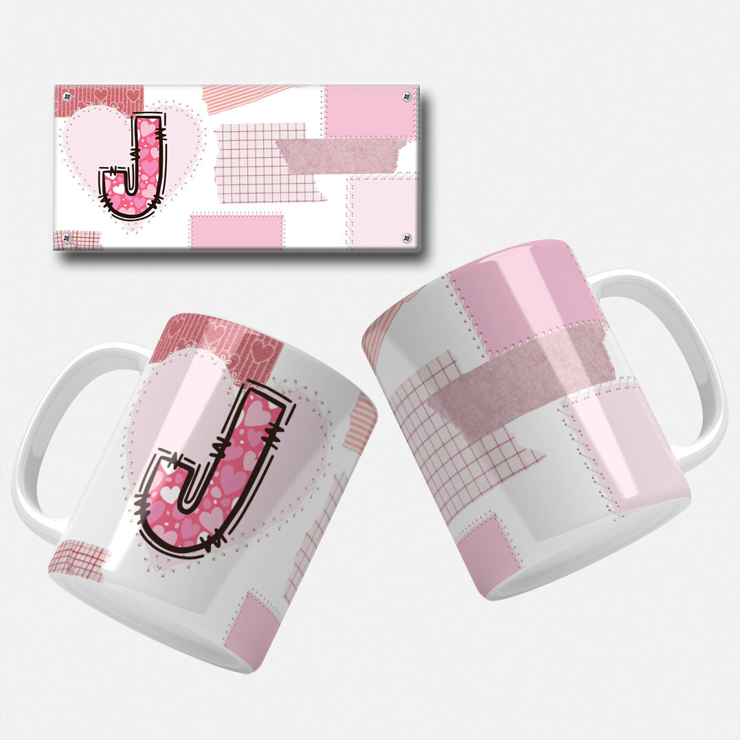 Personalized Initials Mug Designs