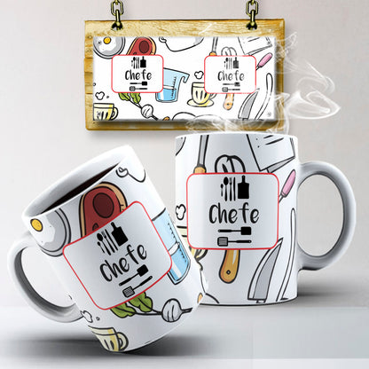 Professions Mug Sublimation PNG Bundle | Career Coffee Cup Wrap