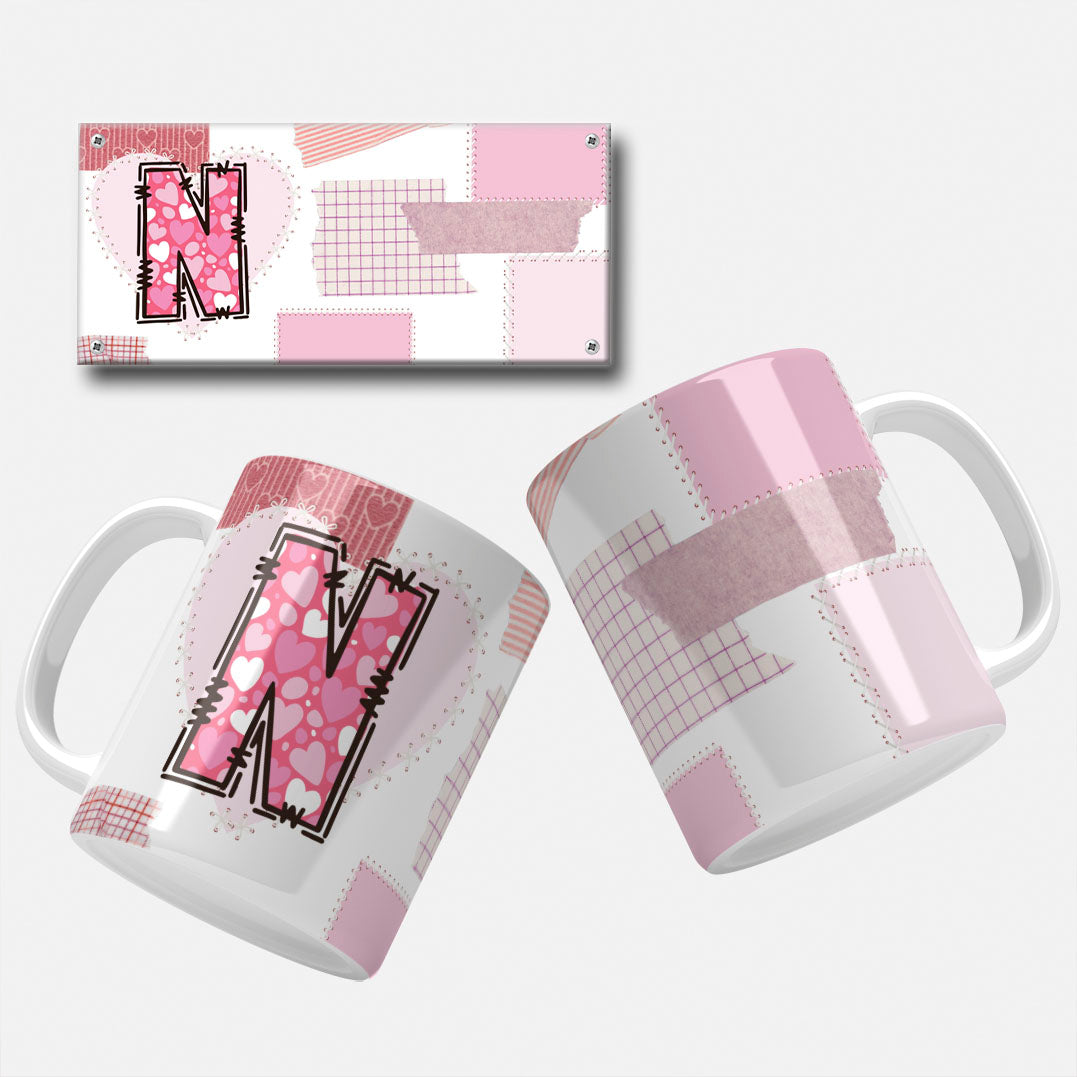 Personalized Initials Mug Designs