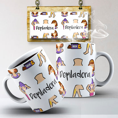 Professions Mug Sublimation PNG Bundle | Career Coffee Cup Wrap