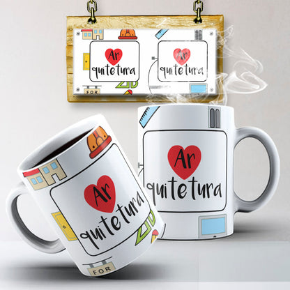 Professions Mug Sublimation PNG Bundle | Career Coffee Cup Wrap