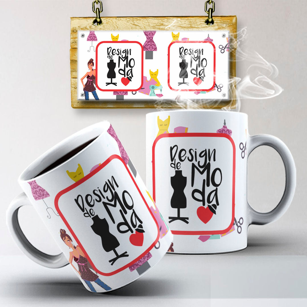 Professions Mug Sublimation PNG Bundle | Career Coffee Cup Wrap