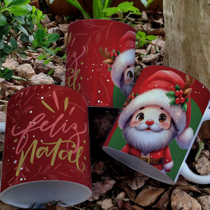 Christmas Mug Sublimation Bundle | Funny Ho Ho Ho & Merry Christmas Cup Design