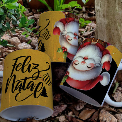 Christmas Mug Sublimation Bundle | Funny Ho Ho Ho & Merry Christmas Cup Design
