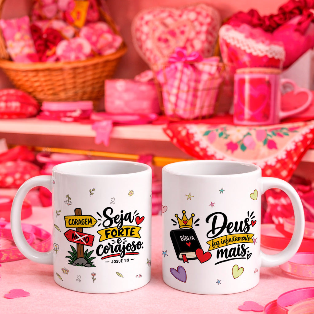 Christian Girl Mug Wrap PNG Bundle | Faith Motivational Sublimation Designs