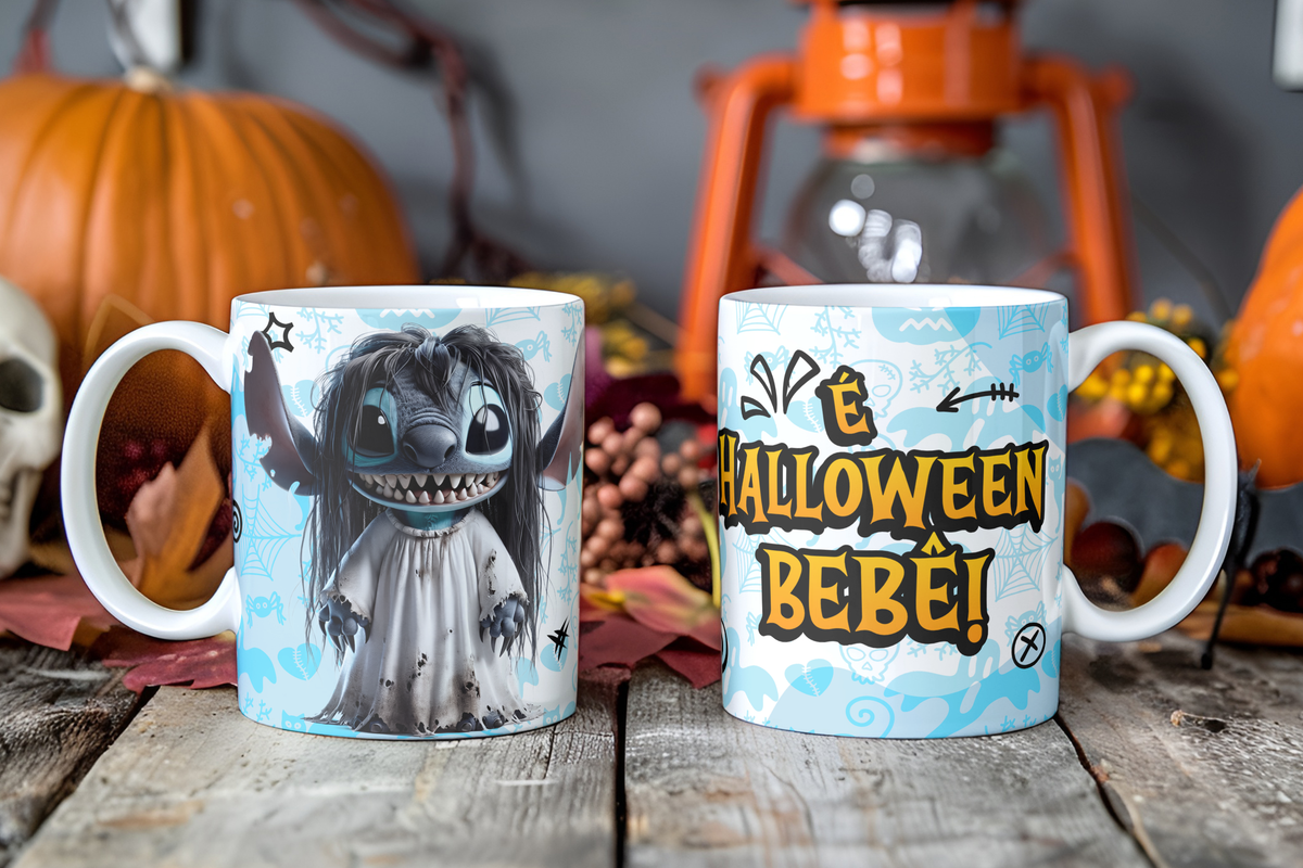 Spooky Alien Cosplay Mug Sublimation PNG Bundle | Horror Movie Villain Mug Wrap 11oz 15oz Template