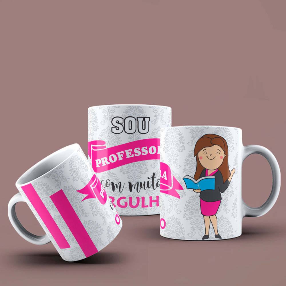 Profession Mug Sublimation PNG Bundle | Cute Job Appreciation Coffee Cup Wrap