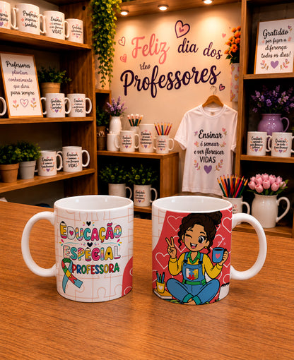Teacher Appreciation Mug Wrap PNG Bundle | Super Teacher Sublimation Designs