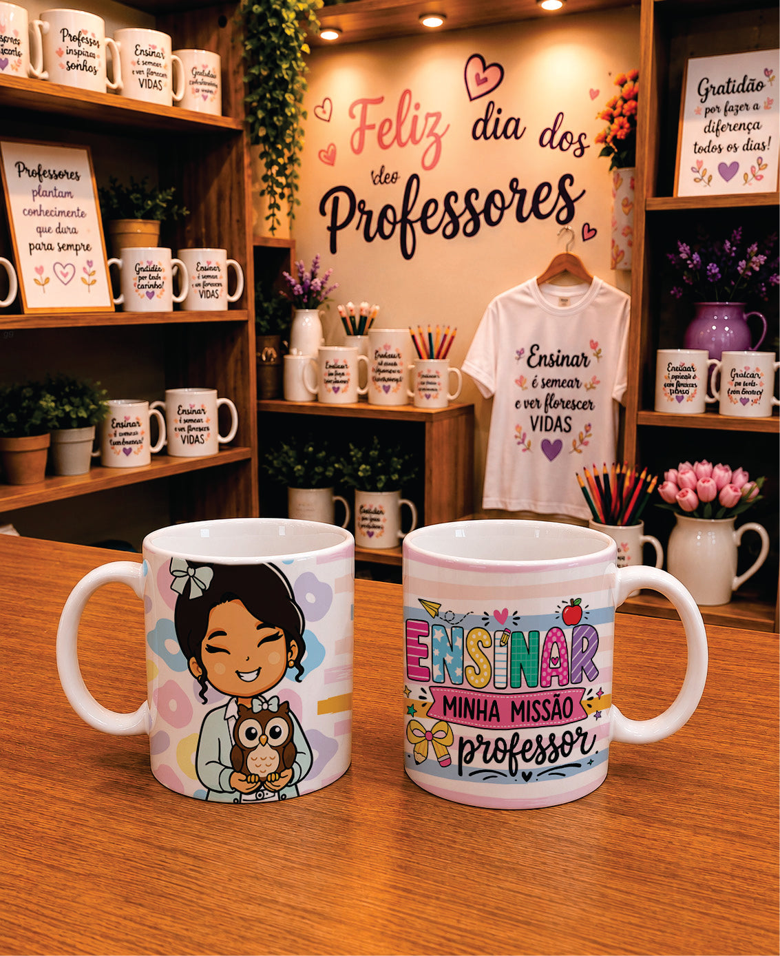 Teacher Appreciation Mug Wrap PNG Bundle | Super Teacher Sublimation Designs