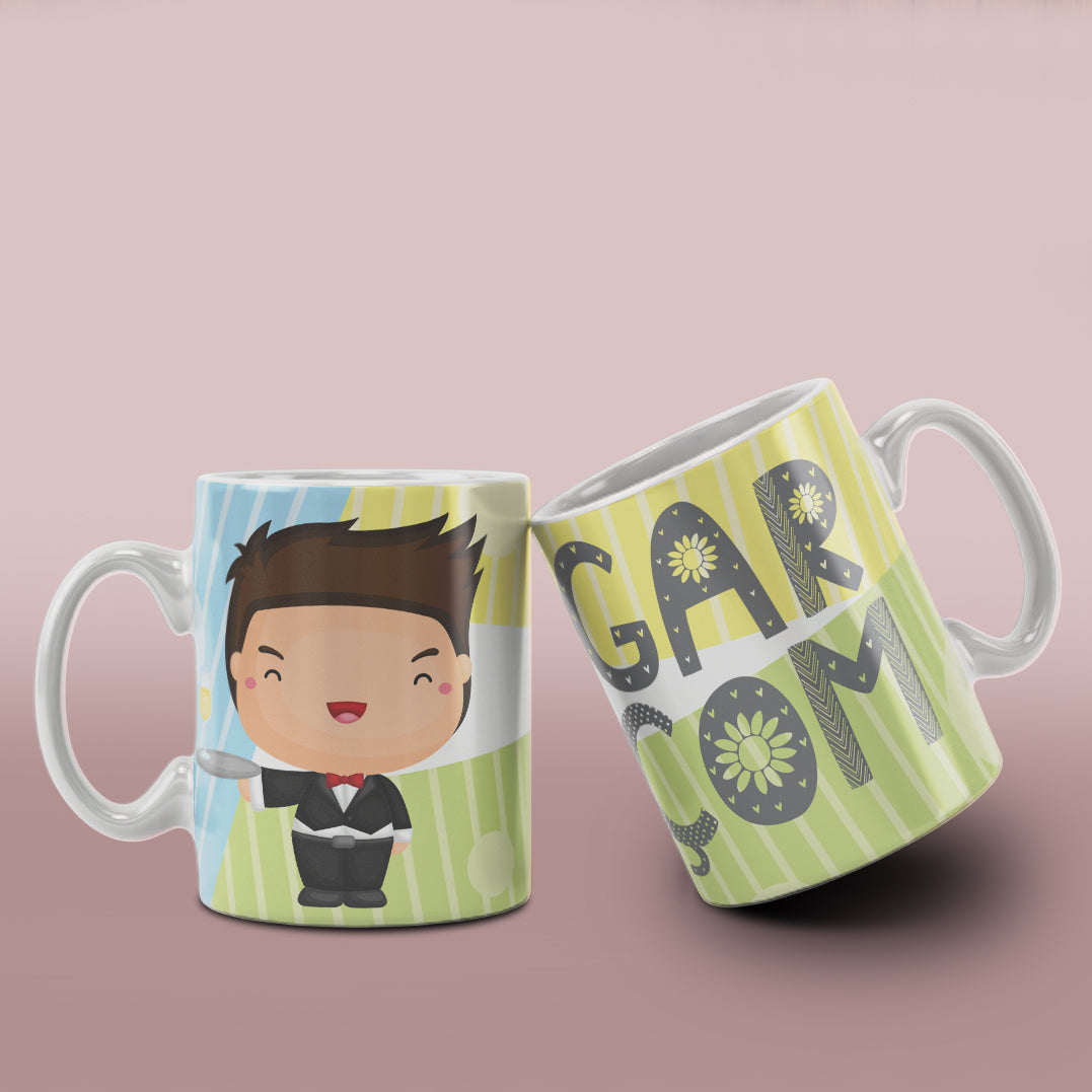 Cute Professions Mug Sublimation PNG Bundle | Chibi Careers Coffee Cup Wrap