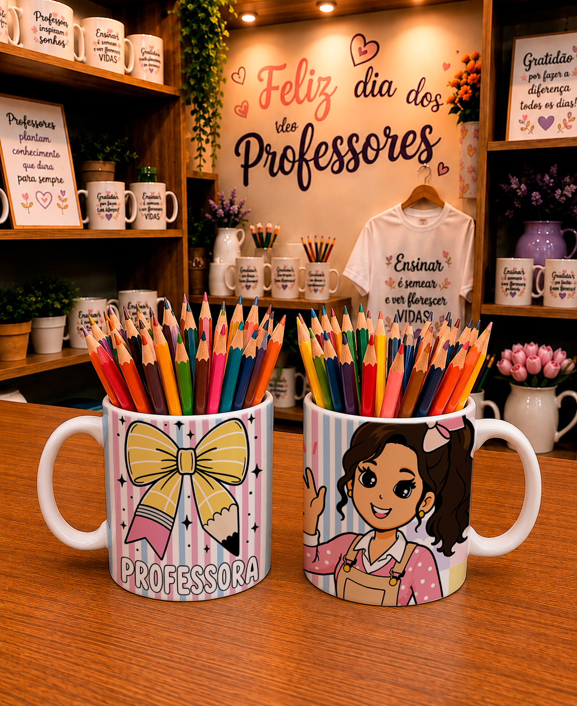 Teacher Appreciation Mug Wrap PNG Bundle | Super Teacher Sublimation Designs