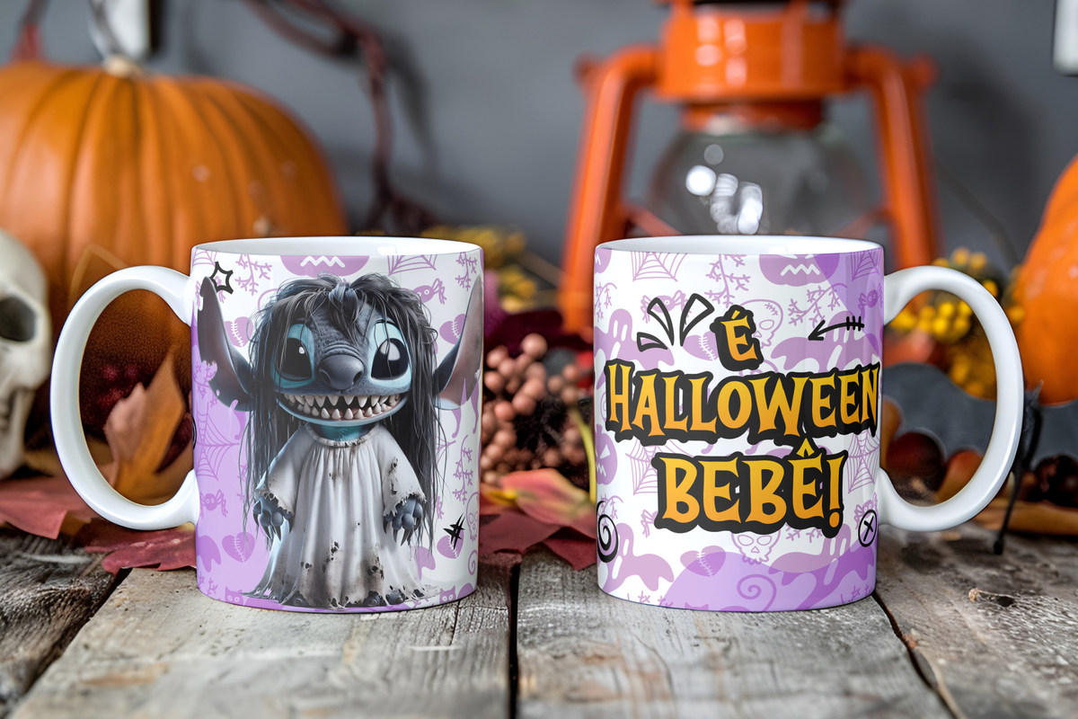 Spooky Alien Cosplay Mug Sublimation PNG Bundle | Horror Movie Villain Mug Wrap 11oz 15oz Template