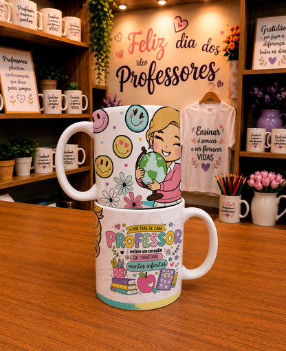 Teacher Appreciation Mug Wrap PNG Bundle | Super Teacher Sublimation Designs