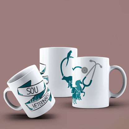 Profession Mug Sublimation PNG Bundle | Cute Job Appreciation Coffee Cup Wrap