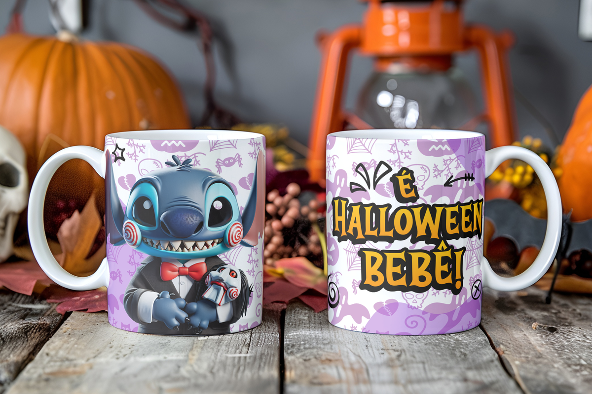 Spooky Alien Cosplay Mug Sublimation PNG Bundle | Horror Movie Villain Mug Wrap 11oz 15oz Template