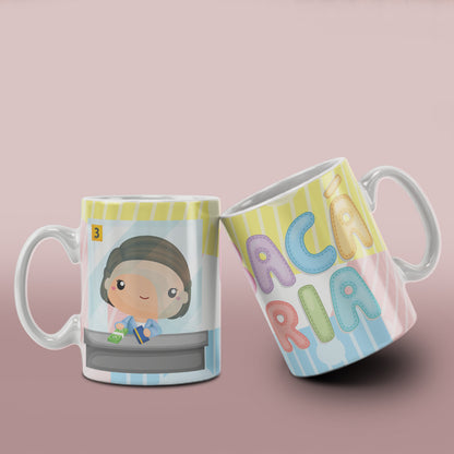 Cute Professions Mug Sublimation PNG Bundle | Chibi Careers Coffee Cup Wrap