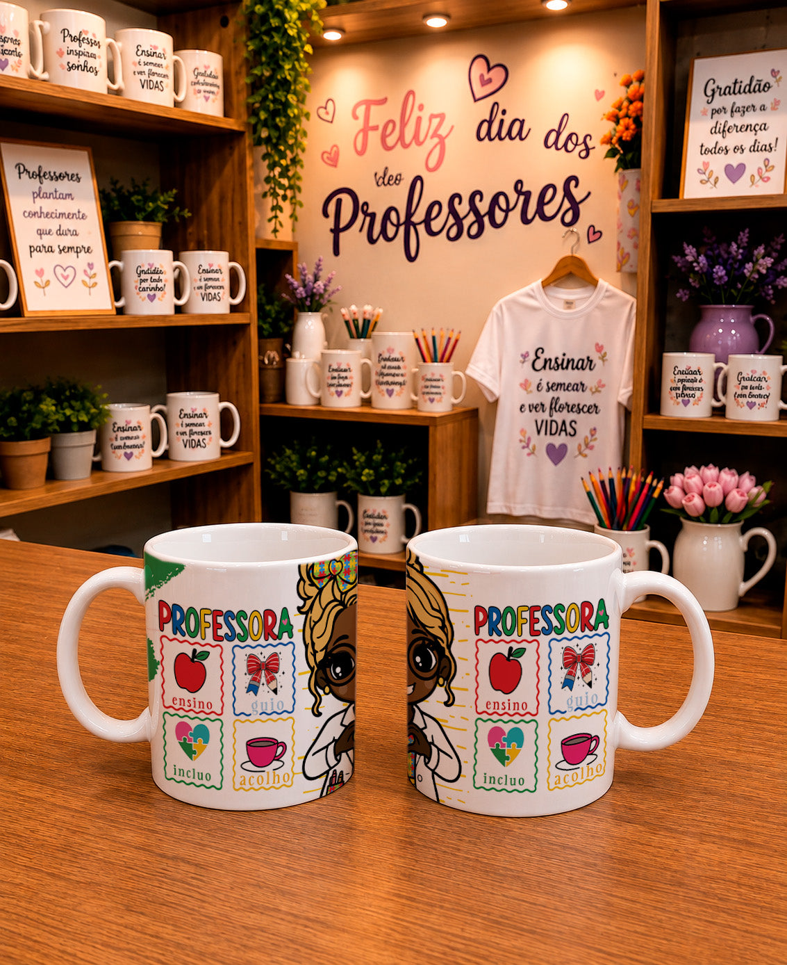 Teacher Appreciation Mug Wrap PNG Bundle | Super Teacher Sublimation Designs