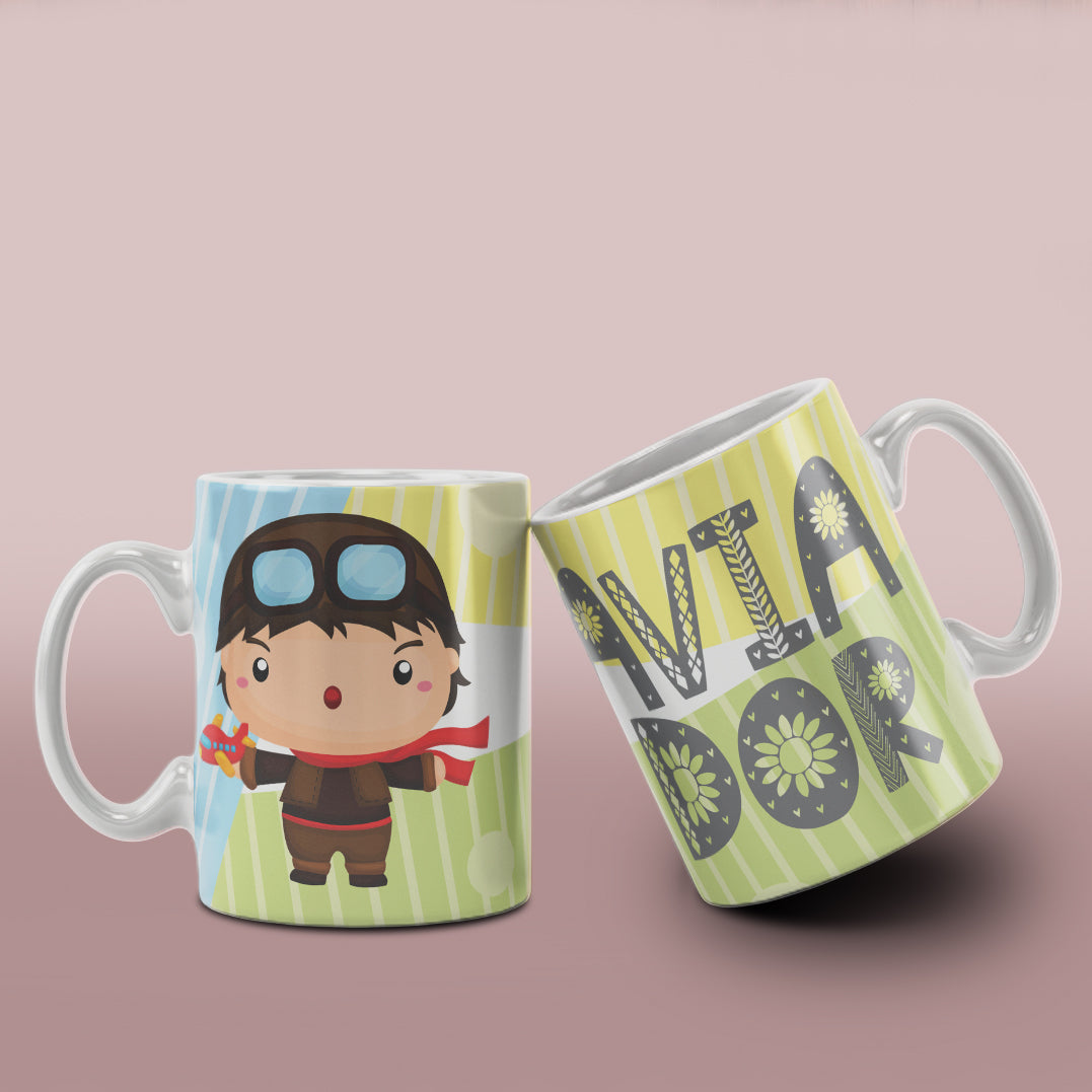 Cute Professions Mug Sublimation PNG Bundle | Chibi Careers Coffee Cup Wrap