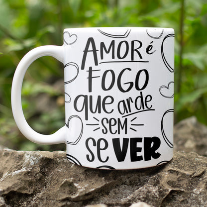 Valentine’s Day Mug Wrap Phrases PNG Bundle | Romantic Love Quotes for Sublimation Mugs