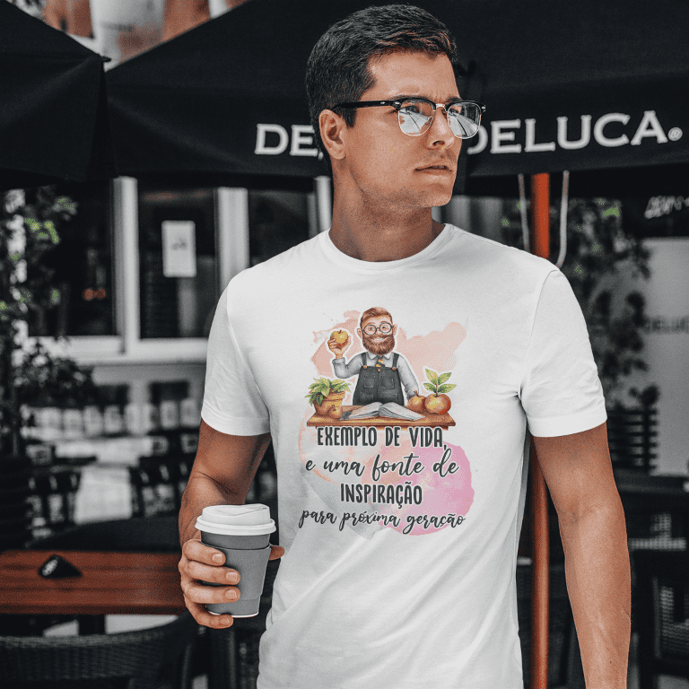 Male Teacher Sublimation Designs PNG Bundle | Portuguese Male Teacher Mug Wrap and T-Shirt PNG
