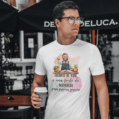 Male Teacher Sublimation Designs PNG Bundle | Portuguese Male Teacher Mug Wrap and T-Shirt PNG