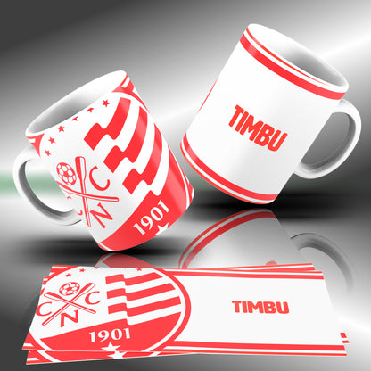 Brazilian Soccer Club Mug Sublimation Designs PNG | Football Fan Coffee Cup Wrap Bundle