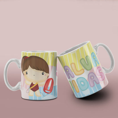 Cute Professions Mug Sublimation PNG Bundle | Chibi Careers Coffee Cup Wrap