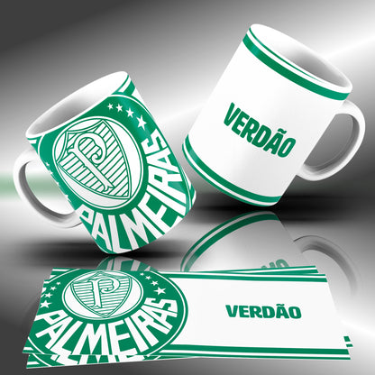 Brazilian Soccer Club Mug Sublimation Designs PNG | Football Fan Coffee Cup Wrap Bundle