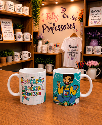 Teacher Appreciation Mug Wrap PNG Bundle | Super Teacher Sublimation Designs