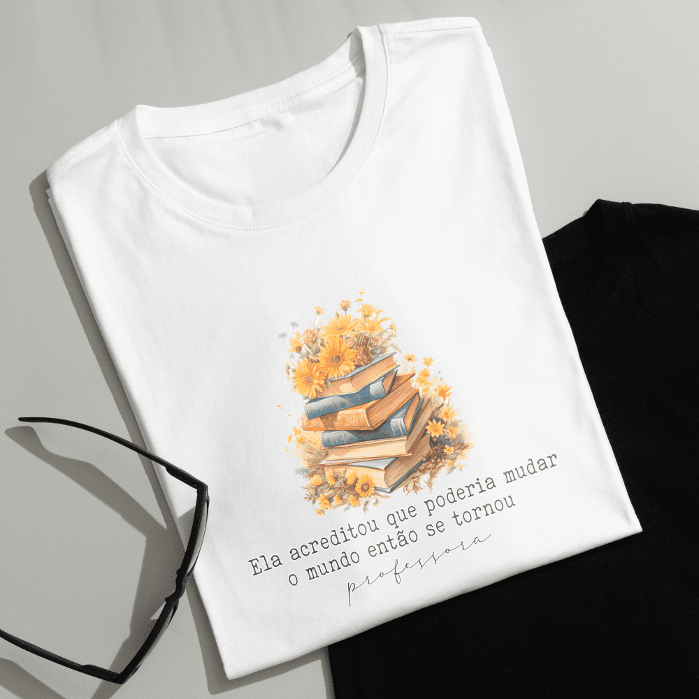 Female Teacher Sublimation PNG Bundle | Portuguese Female Teacher Mug Wrap and T-Shirt PNG