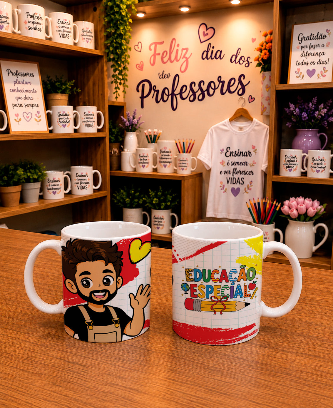 Teacher Appreciation Mug Wrap PNG Bundle | Super Teacher Sublimation Designs