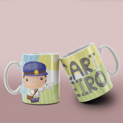 Cute Professions Mug Sublimation PNG Bundle | Chibi Careers Coffee Cup Wrap