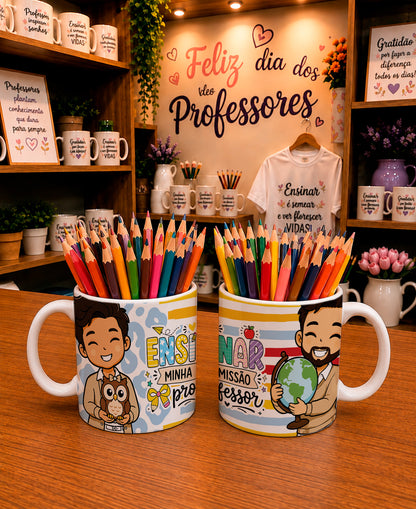Teacher Appreciation Mug Wrap PNG Bundle | Super Teacher Sublimation Designs