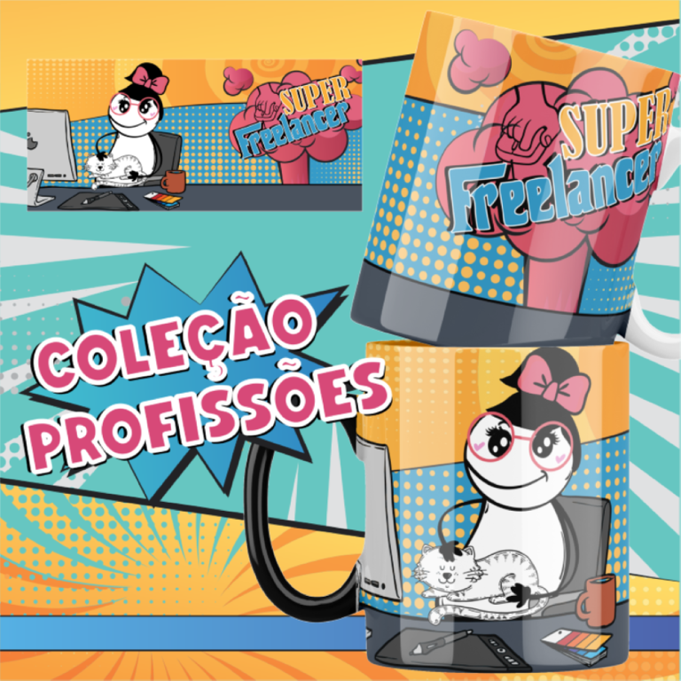 Funny Professions Mug Sublimation Design | Cute Yulitos-Style Career Cups