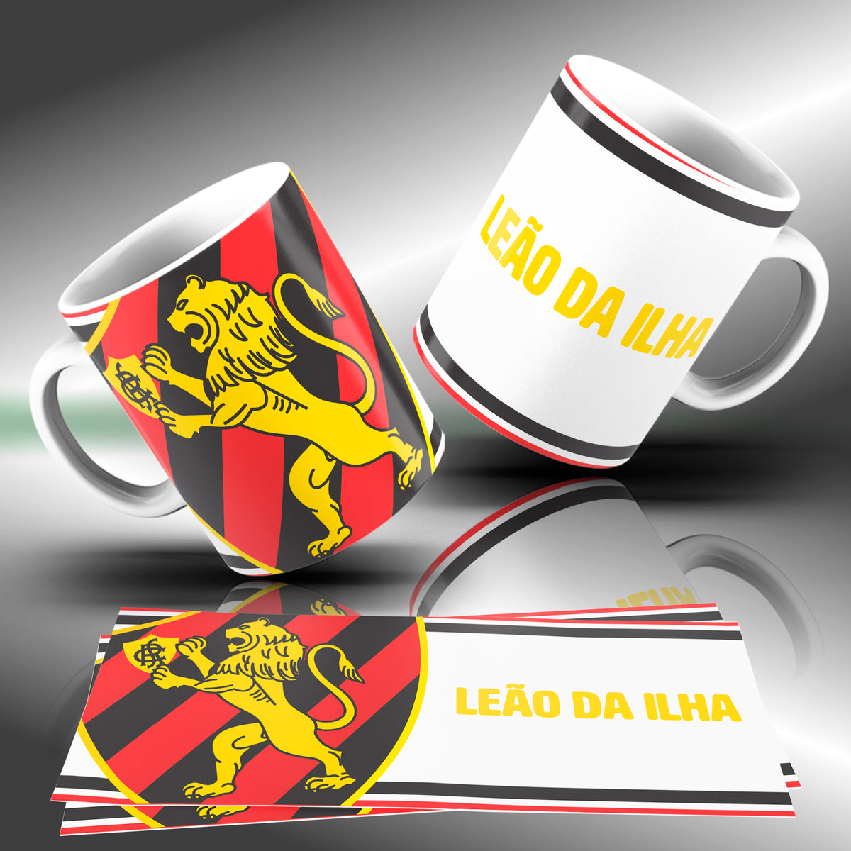Brazilian Soccer Club Mug Sublimation Designs PNG | Football Fan Coffee Cup Wrap Bundle