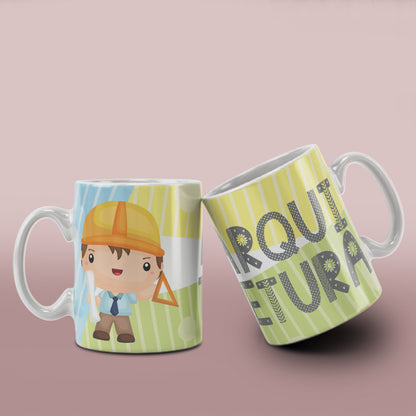 Cute Professions Mug Sublimation PNG Bundle | Chibi Careers Coffee Cup Wrap
