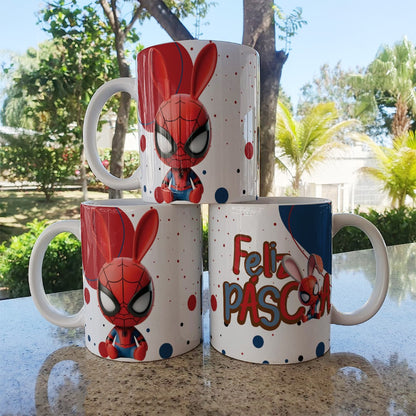 Easter Superhero Boys Mug Sublimation Bundle | Cute Hero Designs
