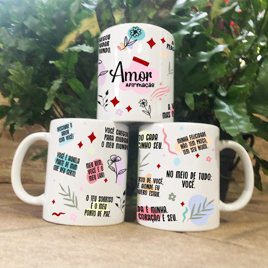 Valentine’s Day Couple Quotes Mug Sublimation | Romantic Love Phrases