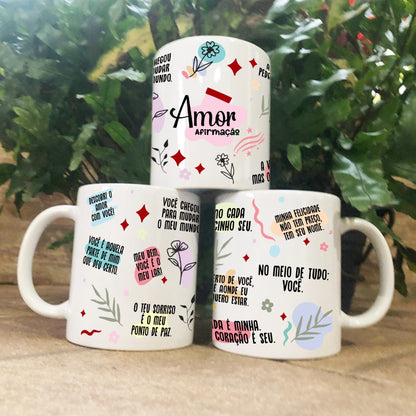 Valentine’s Day Couple Quotes Mug Sublimation | Romantic Love Phrases