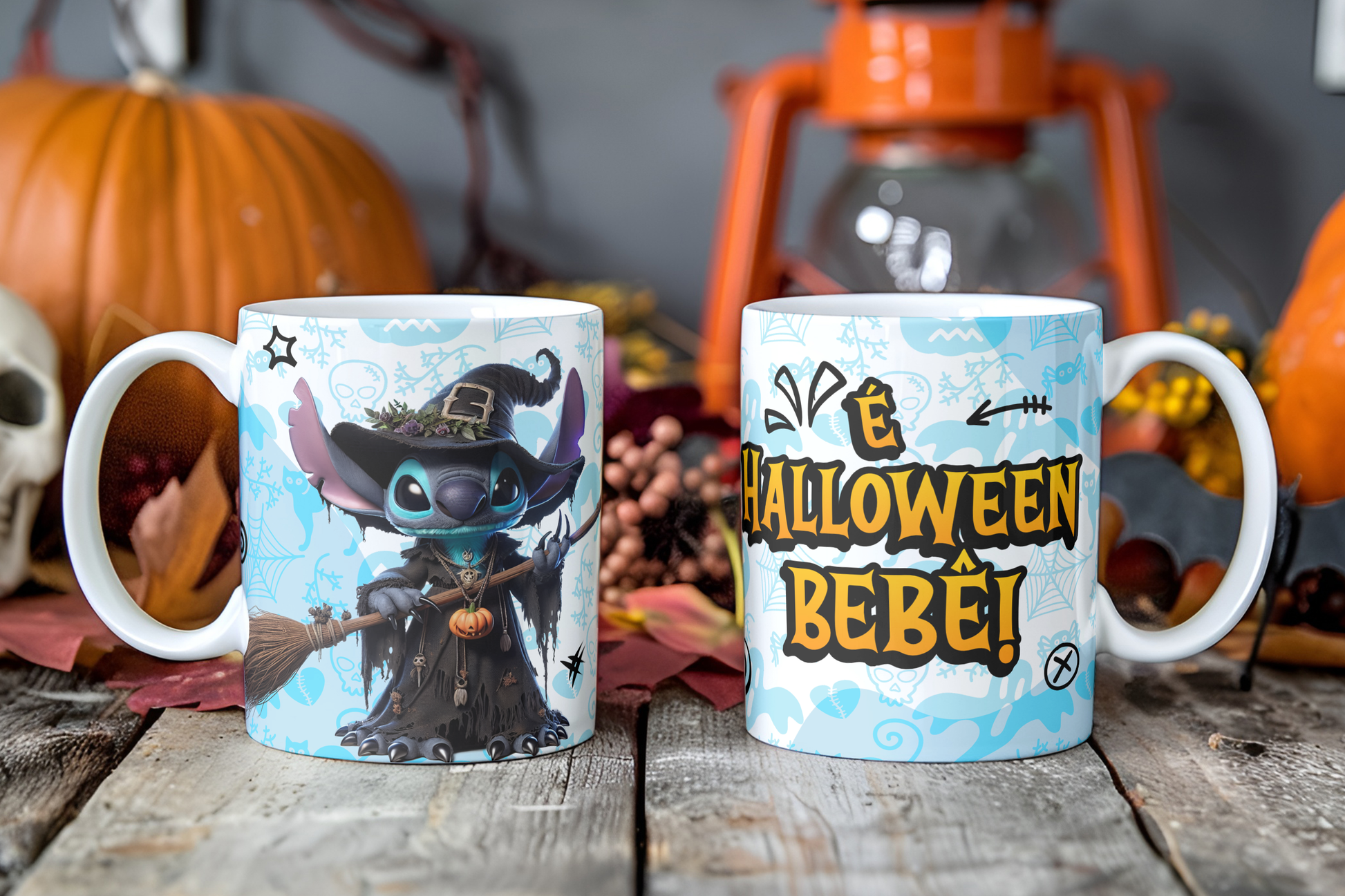 Spooky Alien Cosplay Mug Sublimation PNG Bundle | Horror Movie Villain Mug Wrap 11oz 15oz Template
